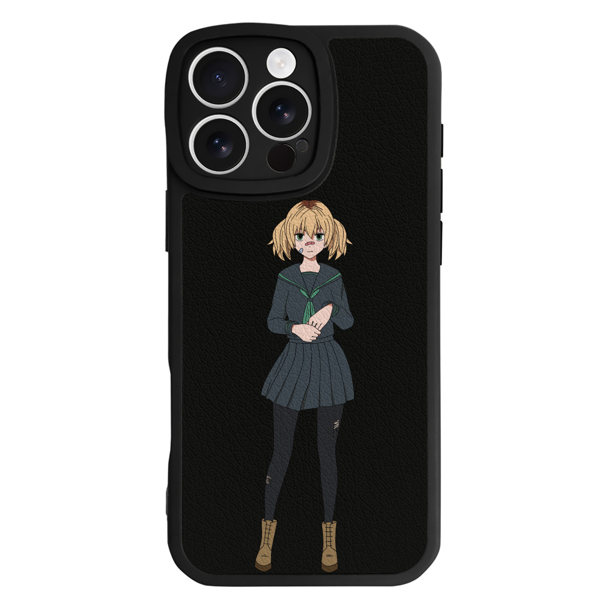 （画像用） 東京リベンジャーズ Tokyo Revengers 【iPhone 16シリーズ対応】シリコンスマホケース（レザー調） 材質：シリコン